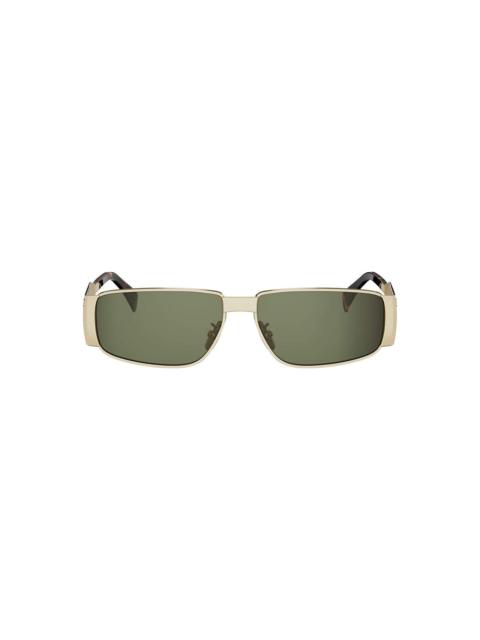 CELINE Metal Triomphe Cl40325u - Gold Sunglasses