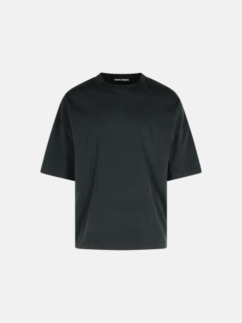 Palm Angels BLACK COTTON T-SHIRT