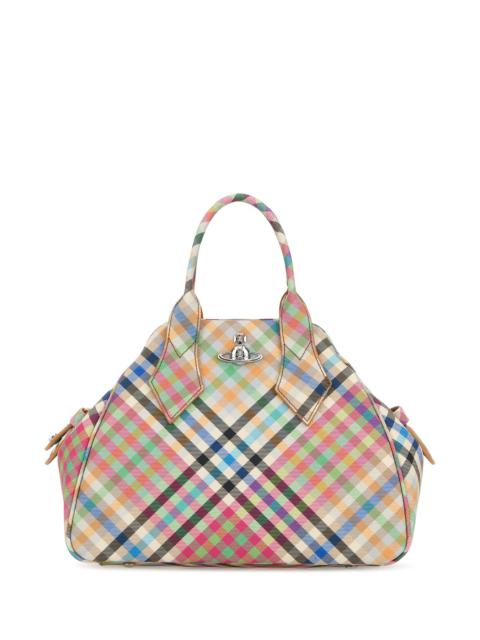 Vivienne Westwood Printed canvas medium Yasmine handbag