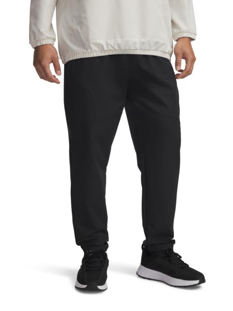 Under Armour Under Armour Unstoppable Water Repellent Tapered Leg Pants in Black at Nordstrom