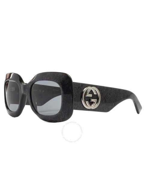 Gucci Grey Square Ladies Sunglasses GG1695S 003 51