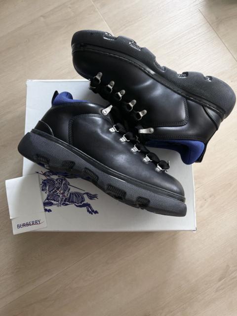 STEAL! Burberry "Trek Boot" Leather Hiking Boots