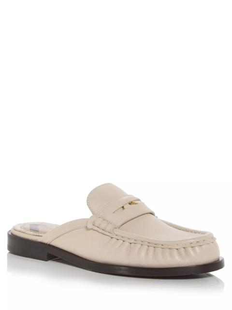 Burberry Women's Cadet Penny Loafer Mules