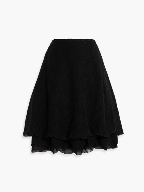 Proenza Schouler Julia tiered georgette mini skirt