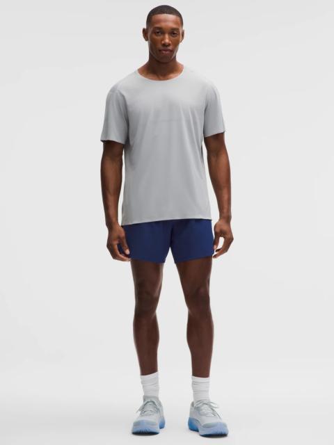 lululemon Mile Maker Ripstop Linerless Short 6"
