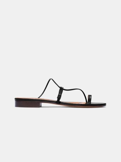 Emme Parsons SUSAN SLIDE IN BLACK NAPPA