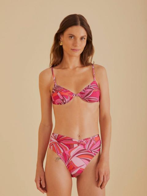FARM RIO Endless Summer High Waist Bikini Bottom