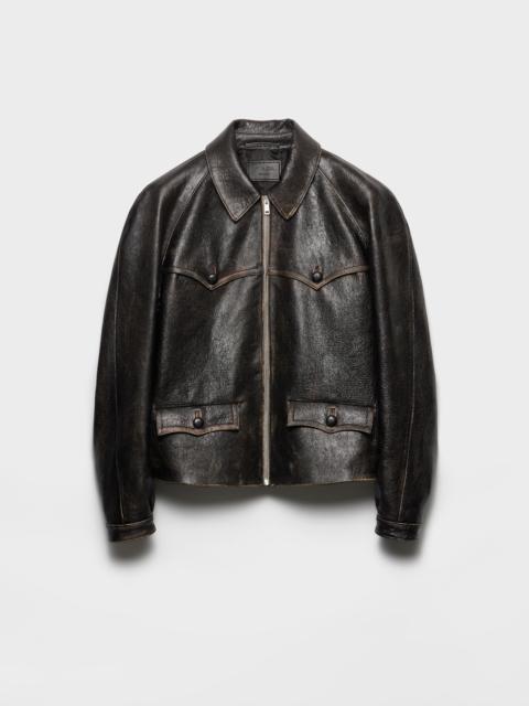 Prada Nappa leather jacket