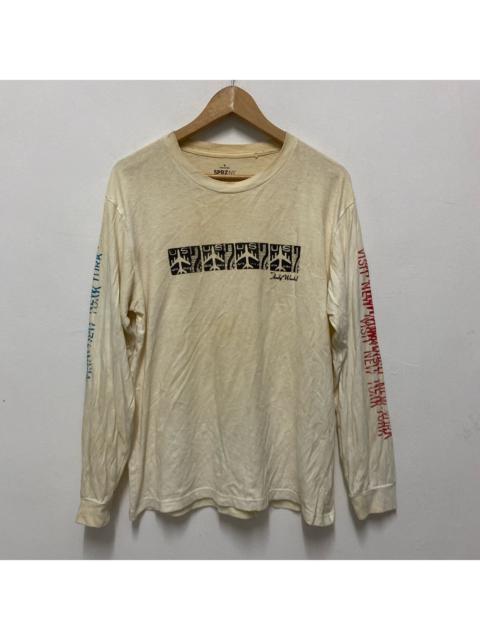 Other Designers Vtg Y2K Andy Warhol LS Visit New York US Air Mail Uniqlo