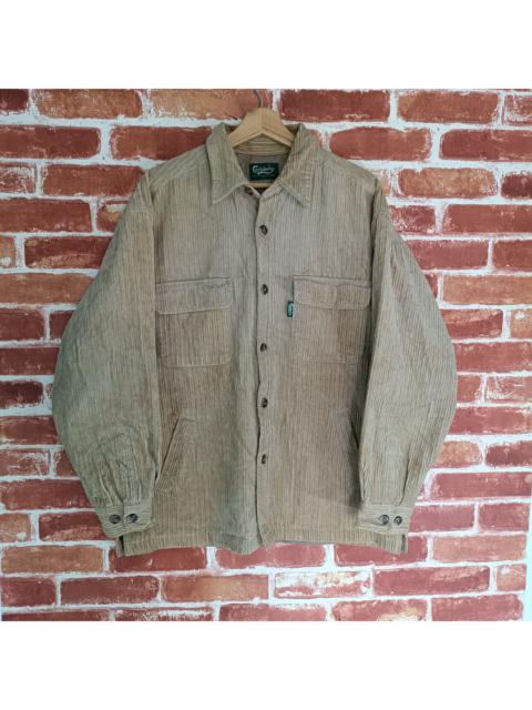 Other Designers Vintage Carlsberg Copenhagen Corduroy Button Shirt