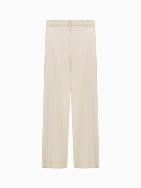 LoveShackFancy Enly Wool-Blend Wide Leg Pant