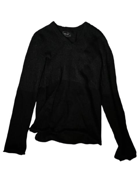 NUMBER (N)INE F/W06 Grunge Distressed Noir Knit Sweater