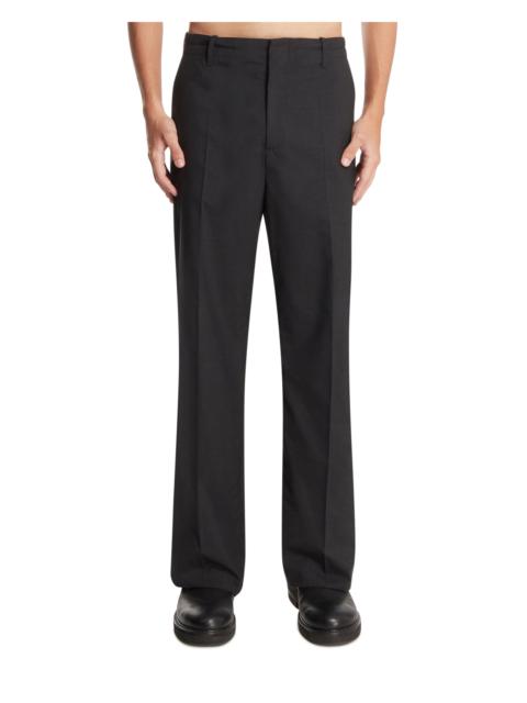 Gray Wool Pants