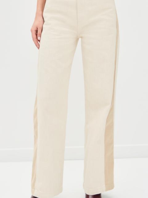 rag & bone Logan Spliced Wide Jeans