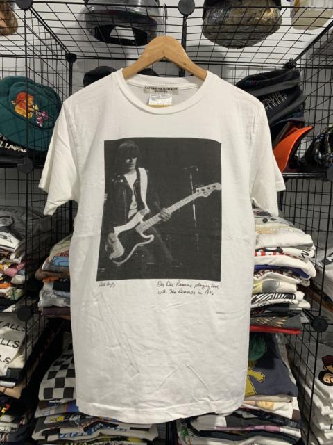 Other Designers Katharine Hamnett London - Katharine Hamnett x Dee Dee Ramone Tshirt