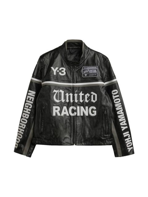 Y-3 Y-3 x NBHD Leather Racer Jacket 'Black'