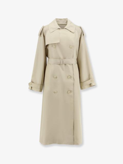 The Frankie Shop The Frankie Shop Veyron Double-Breasted Blazer Beige