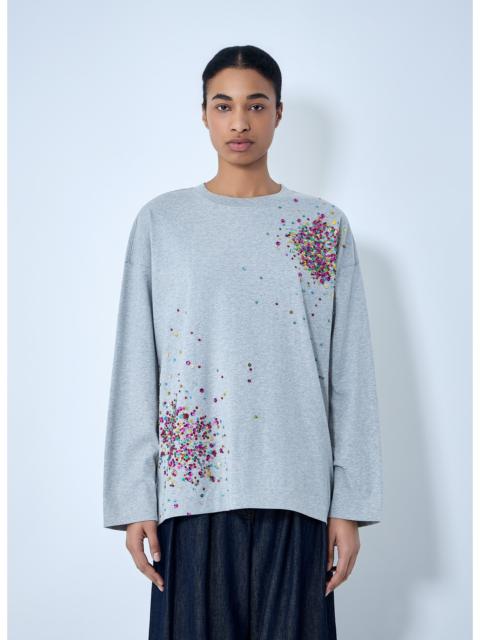 Dries Van Noten Dries Van Noten Women Embellished Cotton Jersey Top