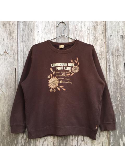 Other Designers Vintage - Vintage Cambridge University Polo Club Crewneck Sweatshirt