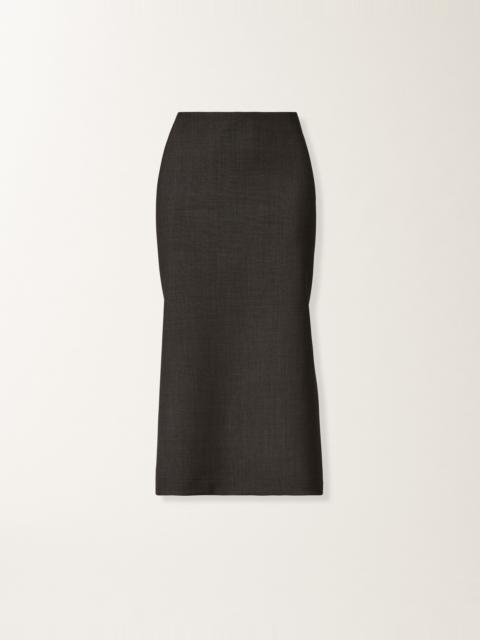 FABIANA FILIPPI Bi-stretch fresco wool skirt