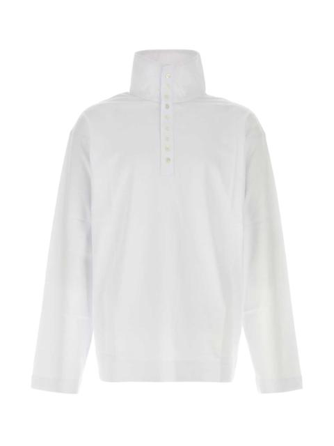 Dries Van Noten Dries Van Noten Men White Cotton Oversize Hegon T-Shirt