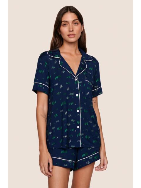 eberjey Gisele Printed TENCEL™ Modal Relaxed Short PJ Set