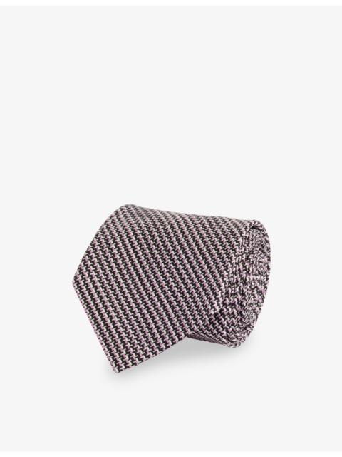 TOM FORD Woven-Print Silk Tie