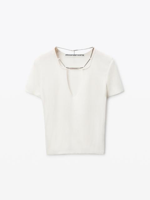 Alexander Wang White Logo Nameplate Pullover