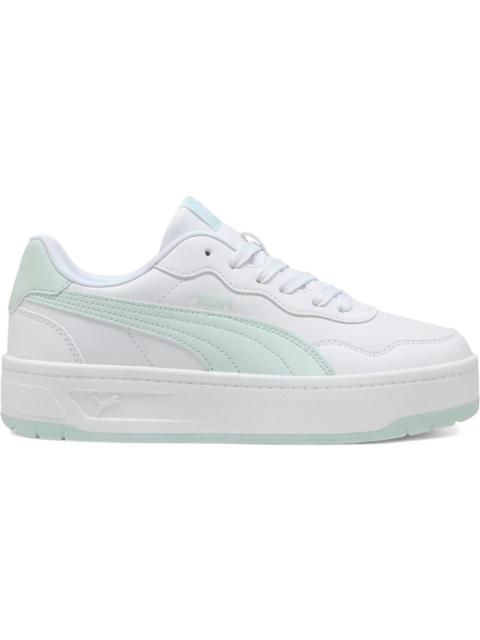 PUMA Puma Court Lally Skye White Peaceful Blue (Women's)