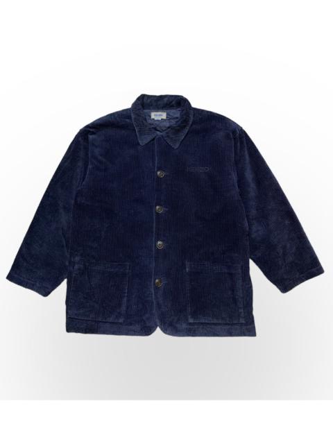 KENZO KENZO HOMME Velour Corduroy Quilted Jacket