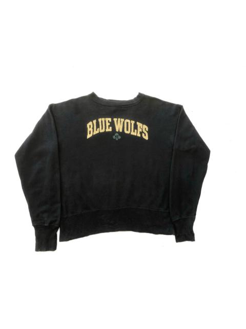 Other Designers Vintage - ❌DELETE 24H🔥BLUE WOLF HEAVY METAL Rock by 45RPM Sweatshirt