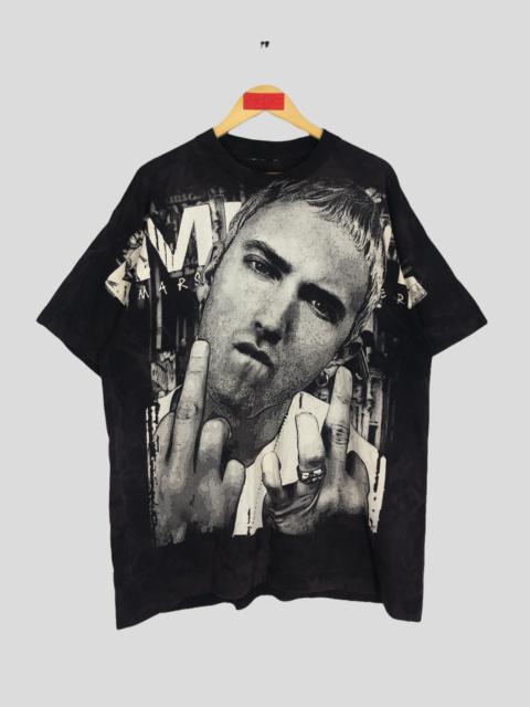 Other Designers Vintage - Vintage Bootleg Eminem Allover Print T Shirt