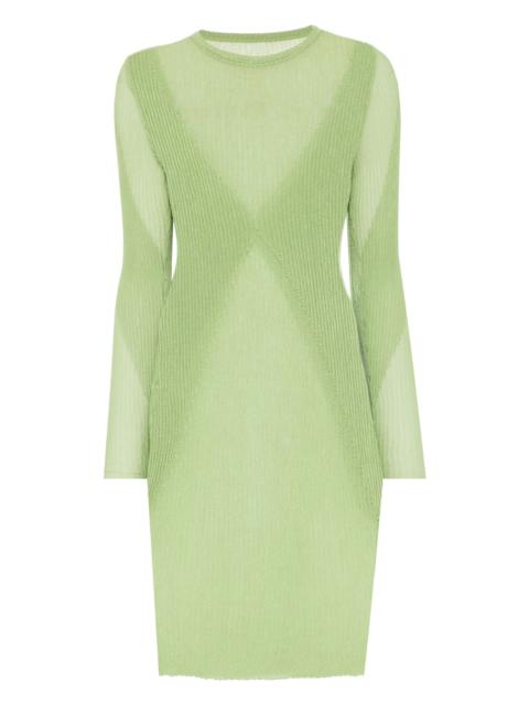 ISA BOULDER knitted mini dress