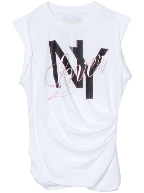 3.1 Phillip Lim NY Lover jersey tank top