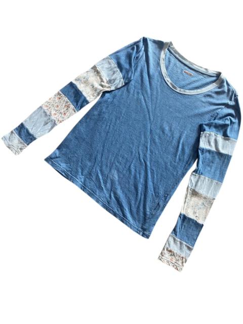 Kapital Kapital Patchwork longsleeve tshirt