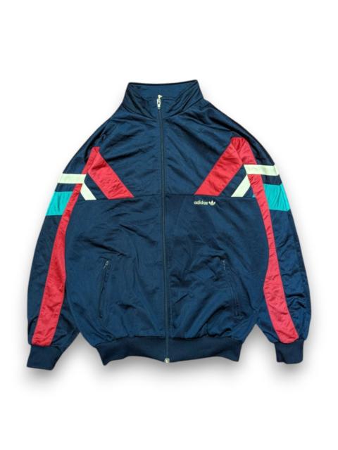 adidas Adidas Vintage Tracksuit Top Light Jacket Full Zip 80s Retro