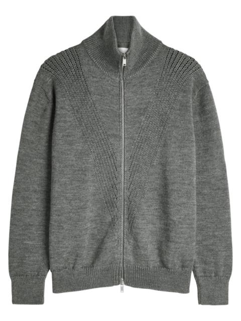 Jil Sander Jil Sander Melange Wool Cardigan