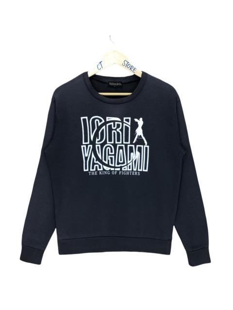 Other Designers Edit Mode/ The King Of Games - Iori Yagami The King Of Fighters Big Print Sweatshirt