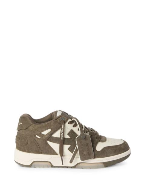 Off-White Off-White Men Out Of Office Leather Sneakers