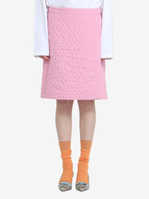 N°21 ABOVE-THE-KNEE WRAP SKIRT