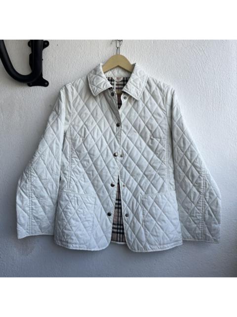 BURBERRY LONDON QUILTED NOVACHECK DESIGNER LIGHT JACKET