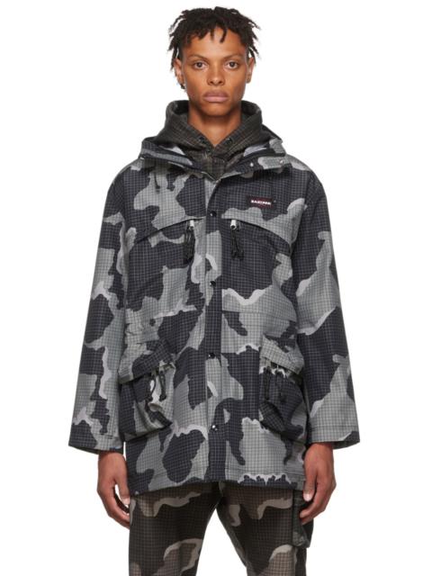 UNDERCOVER Gray Eastpak Edition Nylon Coat
