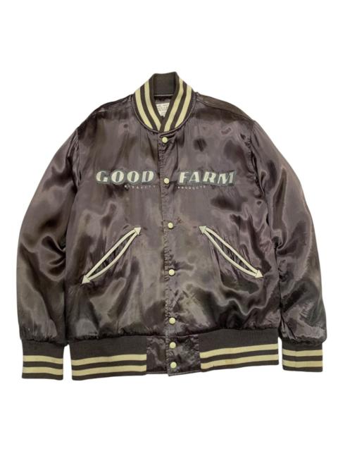 🔥RARE VTG A/W 01 G.RESEARCH BASEBALL JACKETS SATIN RAYON