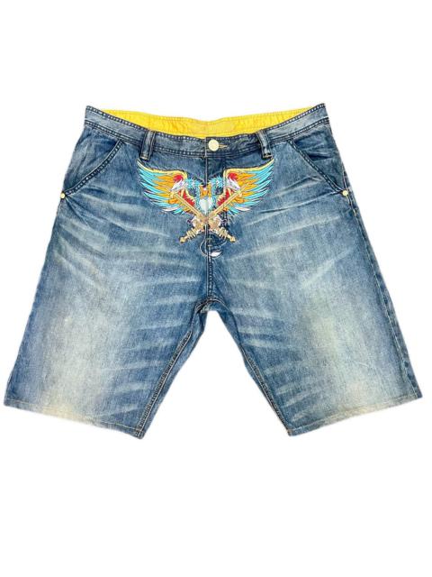 Vintage Coogi Crazy Embroided Shorts Baggy