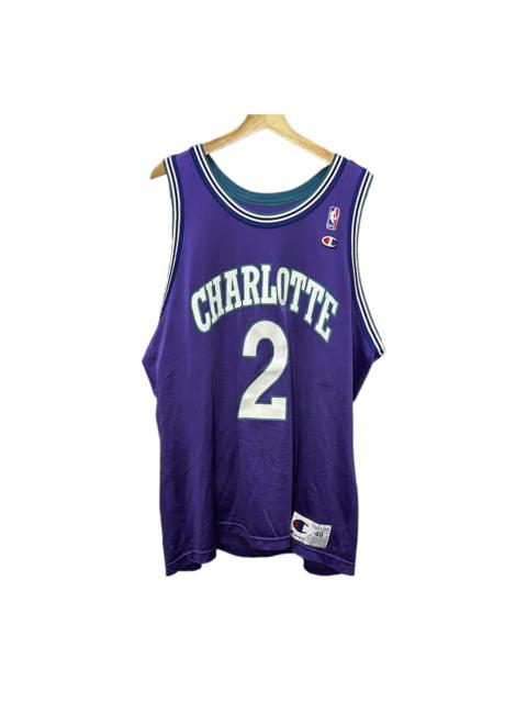 Other Designers Vintage - Vintage Champion Charlotte NBA Jersey