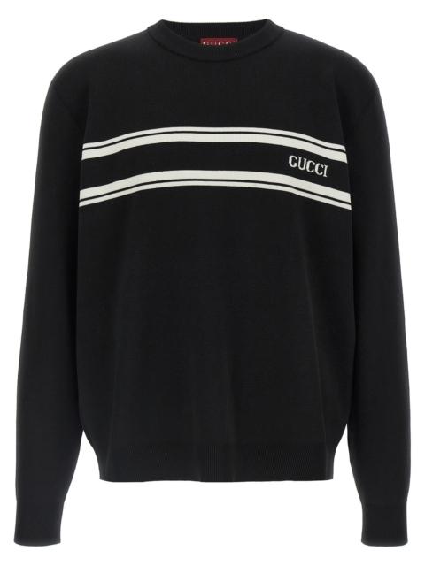 GUCCI Gucci Men 'Intarsio Gucci' Sweater