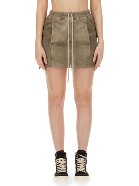Rick Owens DRKSHDW Rick Owens Drkshdw Women Mini Lido Skirt
