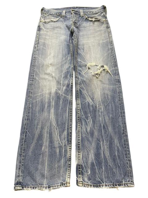 Other Designers Distressed Denim - Vintage 90s Levis 503 Blue Thunder Wash Distress Baggy Jeans