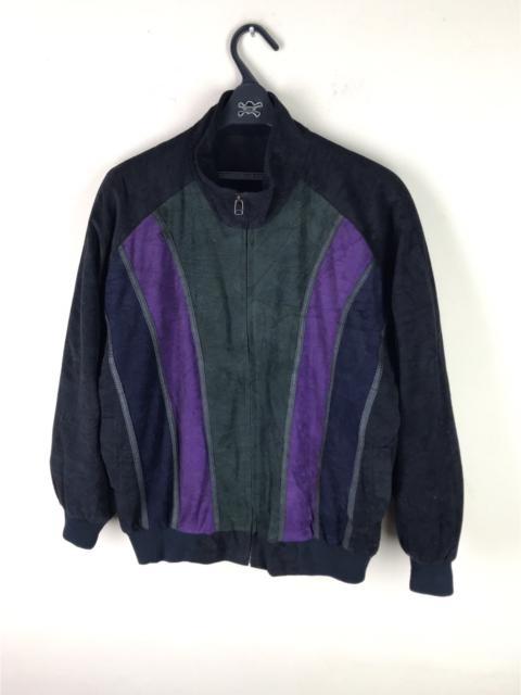 Other Designers Japanese Brand - Last Call🚨Multicolor Striped Harrington Bomber Jacket