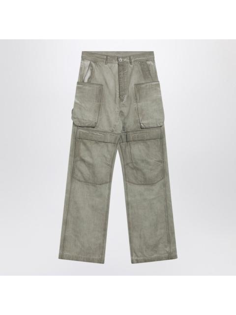 Rick Owens DRKSHDW Drkshdw Sand Vintage-Effect Cargo Trousers Men